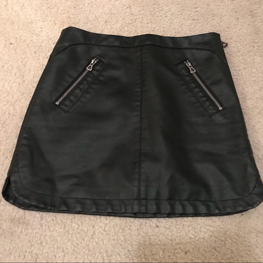 Leather Skirt